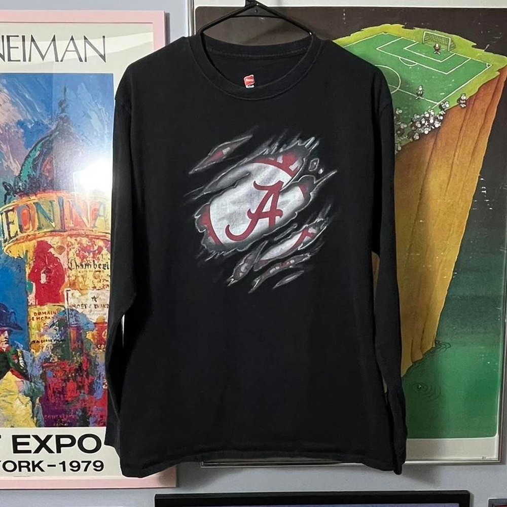 Y2K Alabama Crimson Tide Long-Sleeve - SIZE L